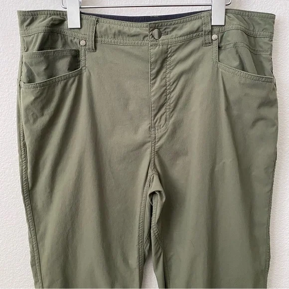 Western Rise, Men’s Travel and Outdoor Olive Green 5 Pocket Straight Leg…